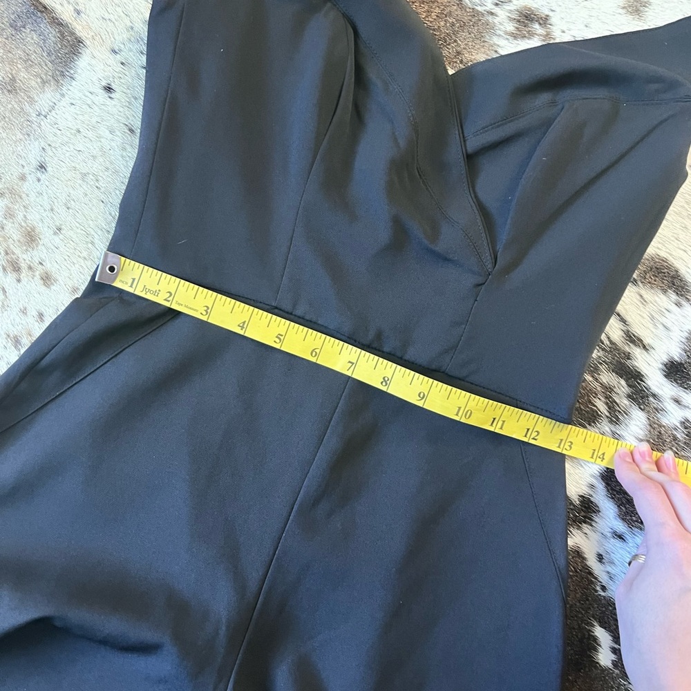 HOUSE OF CB Black Bella Jumpsuit Off The Shoulder Size Small - Picture 9 of 12